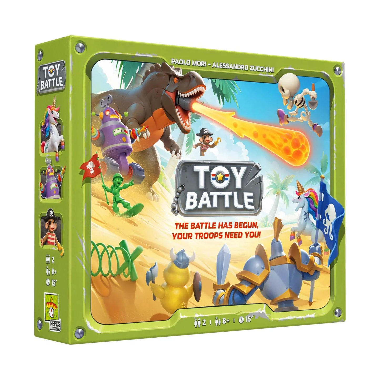 Toy Battle Board Game - Clownfish Games
