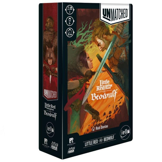 Unmatched Board Game: Beowulf vs Little Red Riding Hood - Clownfish Games