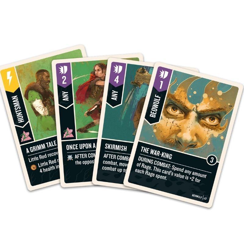 Unmatched Board Game: Beowulf vs Little Red Riding Hood - Clownfish Games