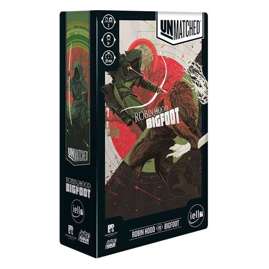 Unmatched Robin Hood vs Bigfoot Board Game - Clownfish Games