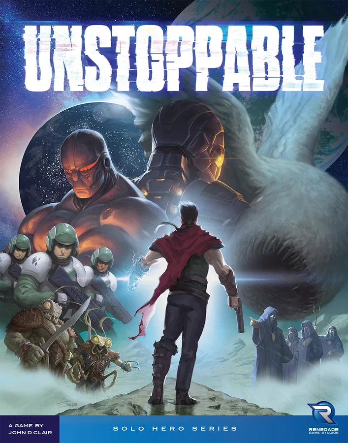 Cover of 'Unstoppable' game featuring characters and the title.