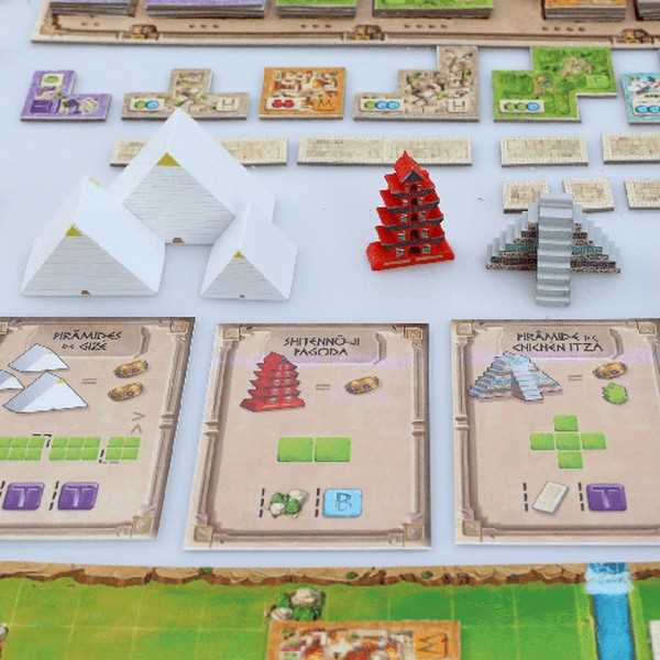 World Wonders Board Game- Clownfish Games