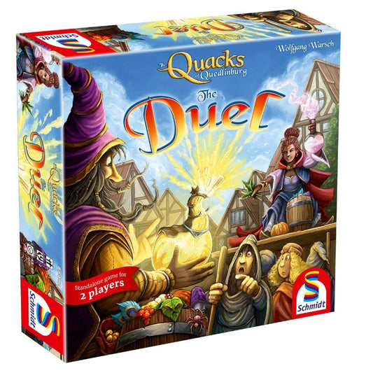 Clownfish Games Top 5 2 Player Board Games Featuring the new Quacks of Quedlinburg The Duel.