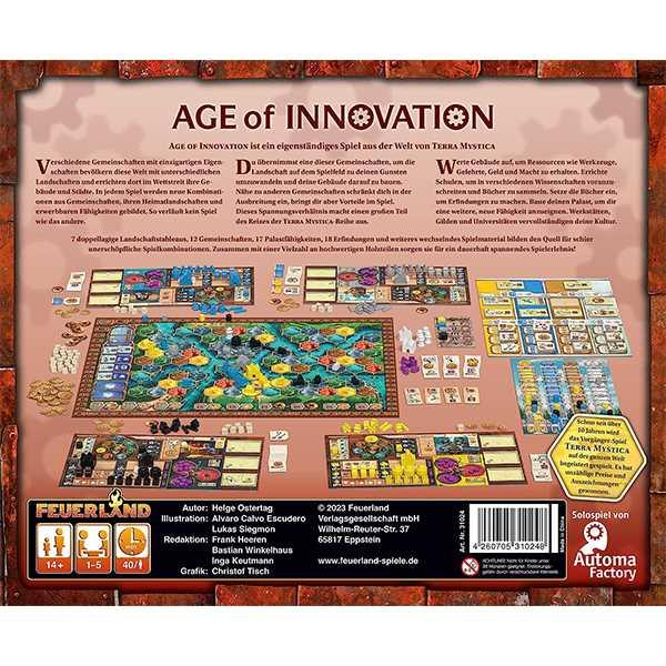 Age of Innovation: A Terra Mystica Game - Clownfish Games