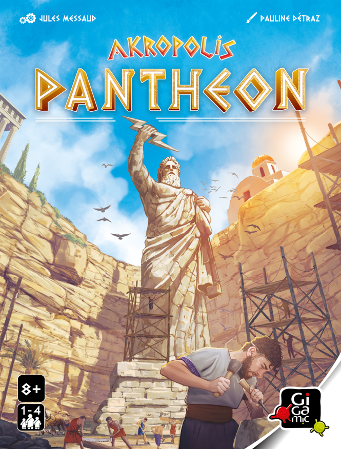 Akropolis Board Game: Pantheon Expansion – Clownfish Games