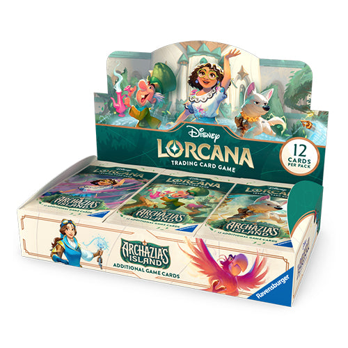 Disney Lorcana: Booster Pack Display (24pc) - Set 7 Archazia's Island - Clownfish Games