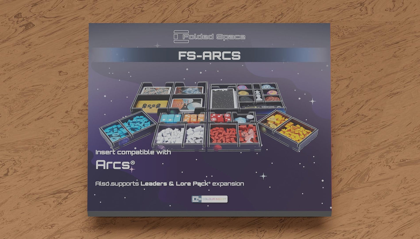 Arcs Folded Space Insert - Clownfish Games