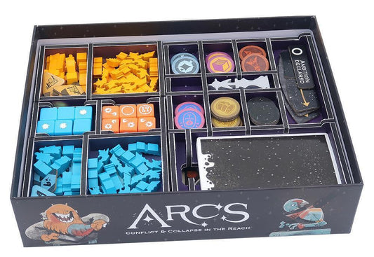 Arcs Folded Space Insert - Clownfish Games