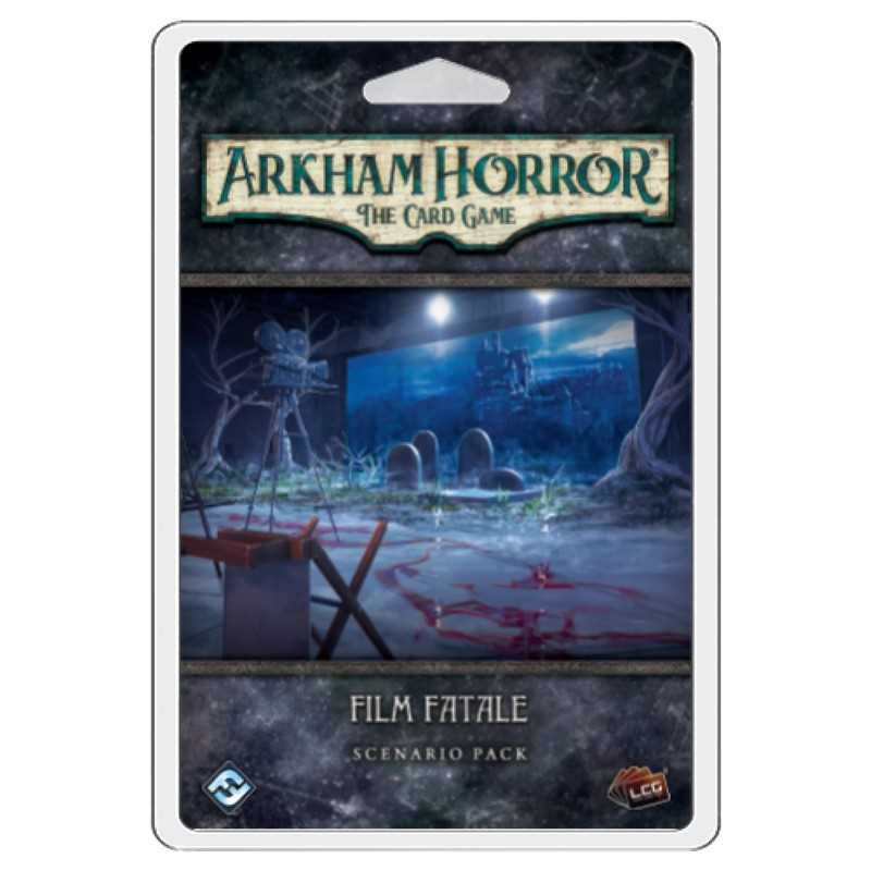 Arkham Horror The Card Game 'Film Fatale' scenario pack packaging