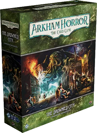 The Drowned City Campaign Expansion: Arkham Horror: The Card Game - Clownfish Games