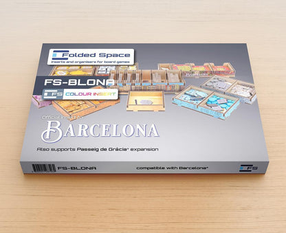 Barcelona Folded Space Insert - Clownfish Games