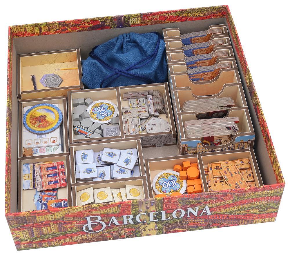 Barcelona Folded Space Insert - Clownfish Games