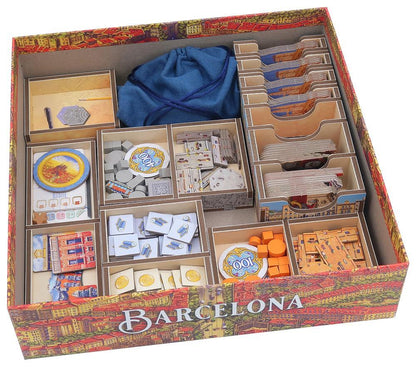 Barcelona Folded Space Insert - Clownfish Games