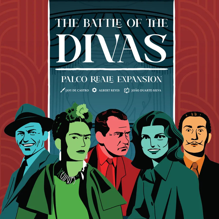 The Battle of the Divas Board Game: Palco Reale Expansion