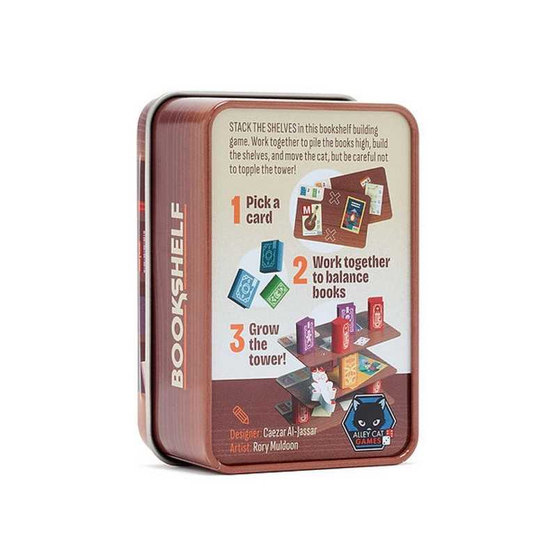 Board game packaging with instructions on a white background