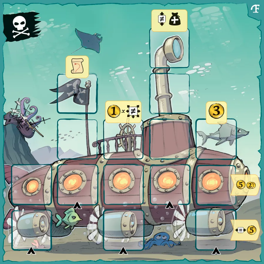 Captain Flip Board Game: Isla Bomba Expansion