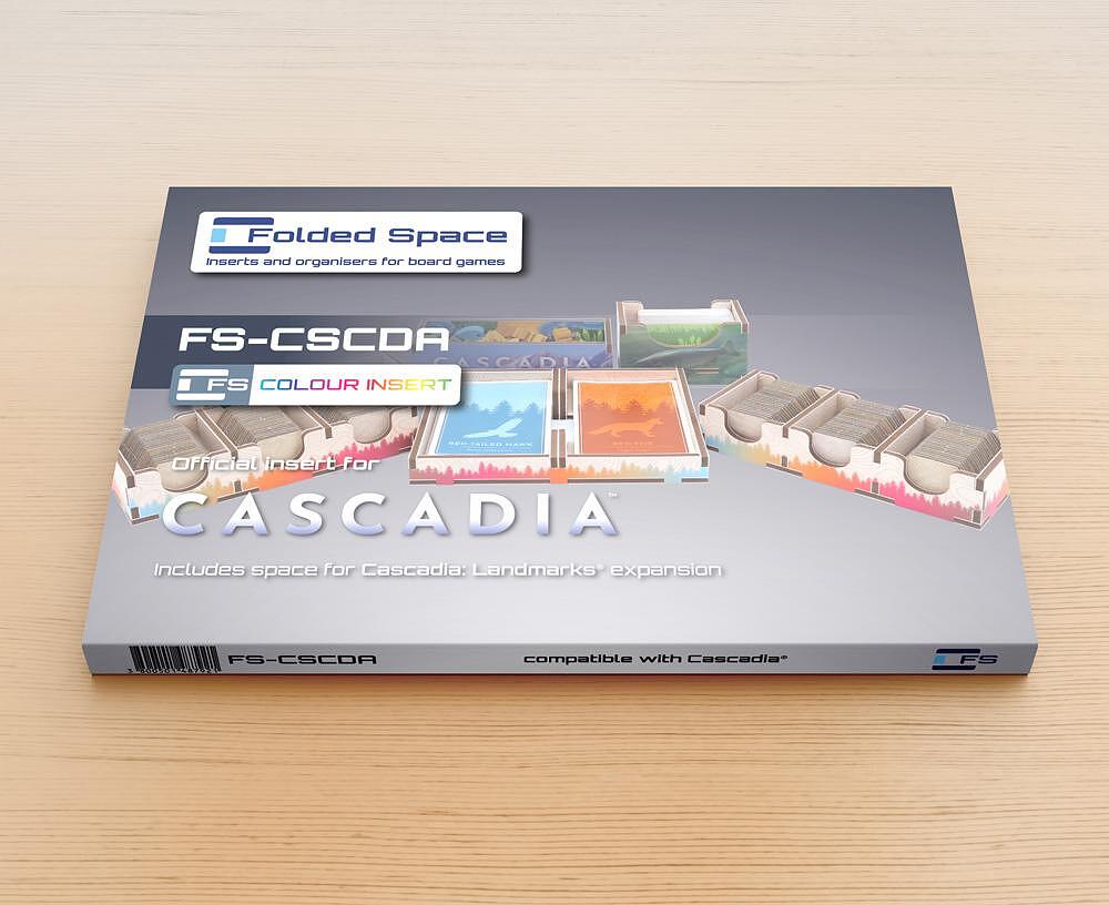 Cascadia Folded Space Insert - Clownfish Games