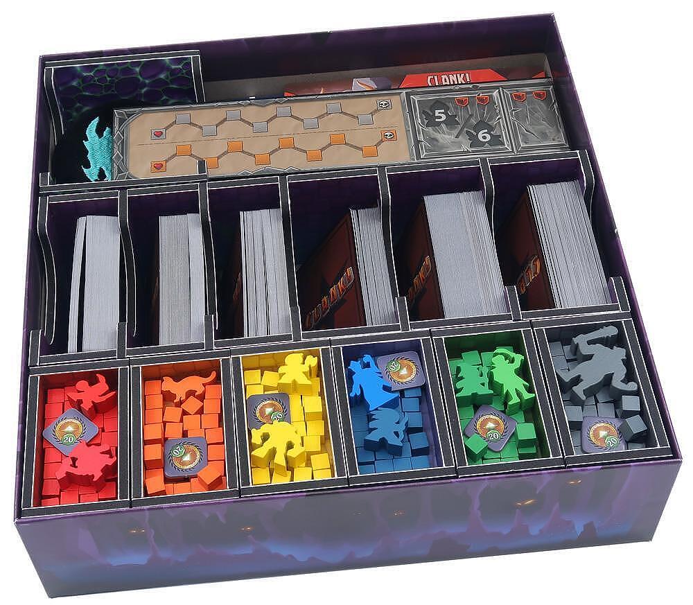 Clank! Catacombs Folded Space Insert - Clownfish Games