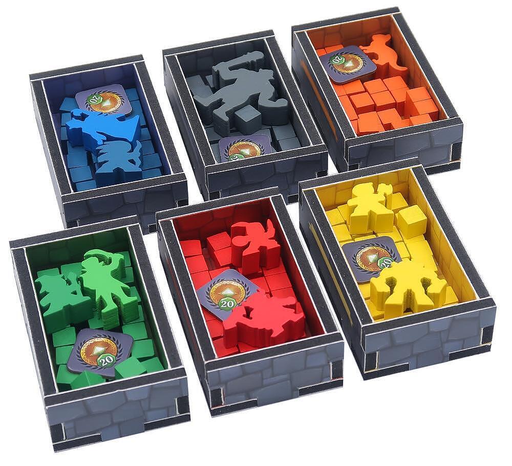Clank! Catacombs Folded Space Insert - Clownfish Games
