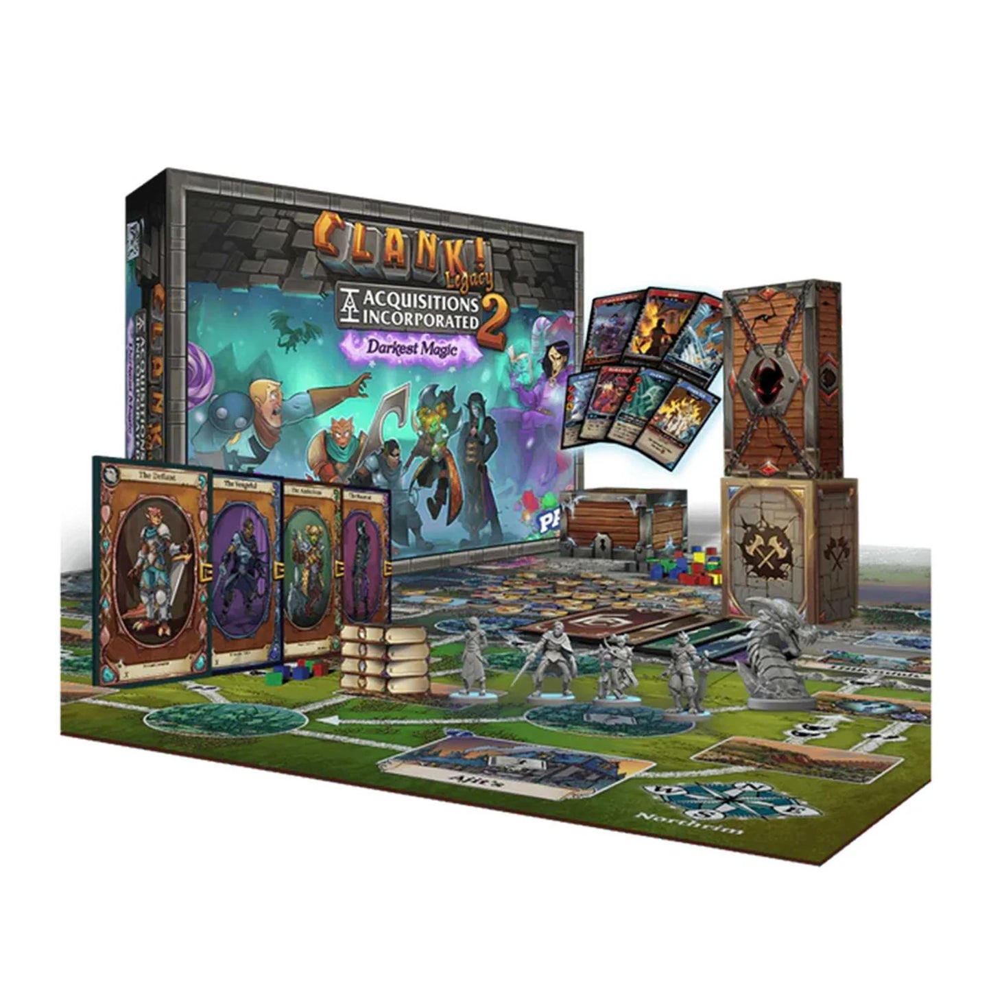Clank! Legacy: Acquisitions Incorporated 2 Darkest Magic - Clownfish Games