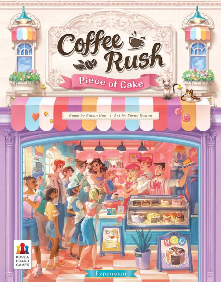 Coffee Rush: Piece of Cake Board Game Expansion - Clownfish Games