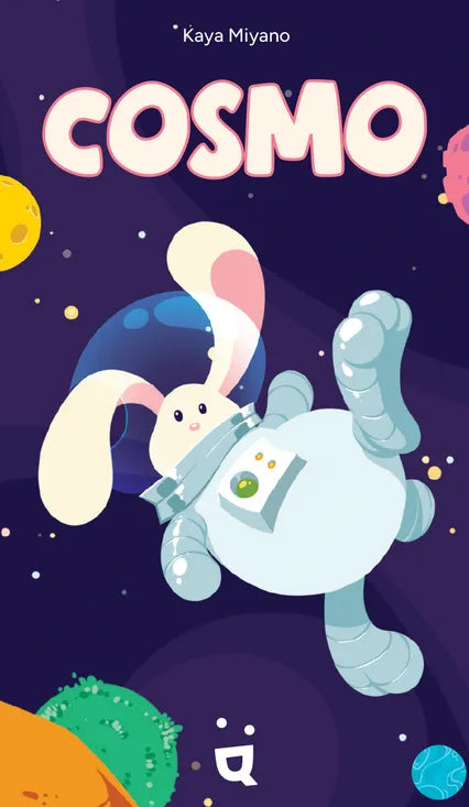 Cartoon character in space-themed cover with 'Cosmo' and author name.