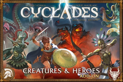 Cyclades Creatures and Heroes Add-On - Clownfish Games