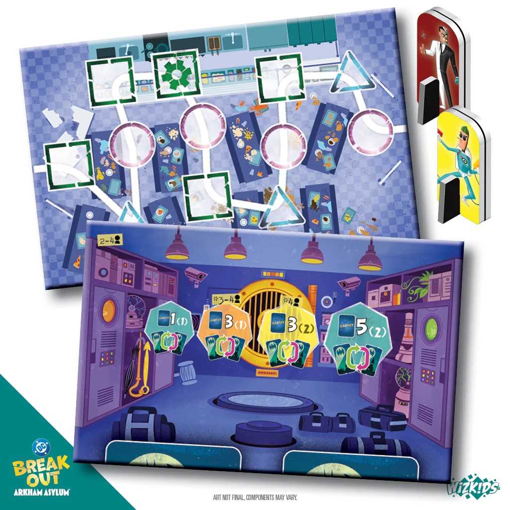 DC Break Out Arkham Asylum - Clownfish Games