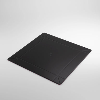 Black mat on a light gray background