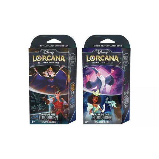 Disney Lorcana: Rise of the Floodborn - Starter Deck Deck Merlin - Clownfish Games