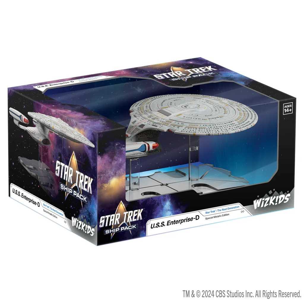 Star Trek Into the Unknown Ship Pack USS Enterprise D - Clownfish Games