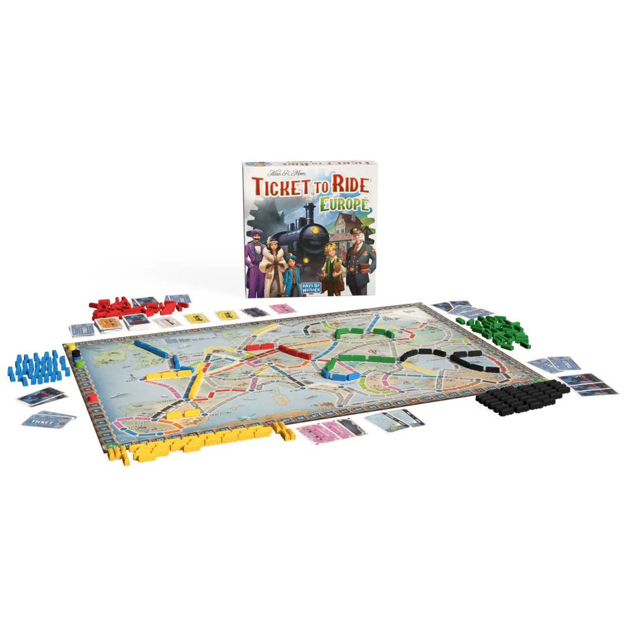 Ticket to Ride Europe Refresh Edition - Clownfish Games