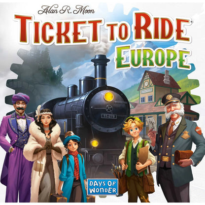 Ticket to Ride Europe Refresh Edition - Clownfish Games