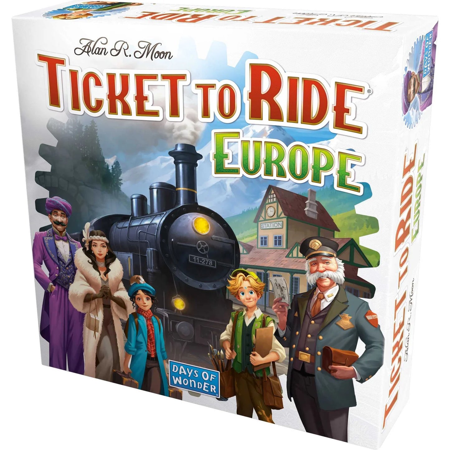 Ticket to Ride Europe Refresh Edition - Clownfish Games