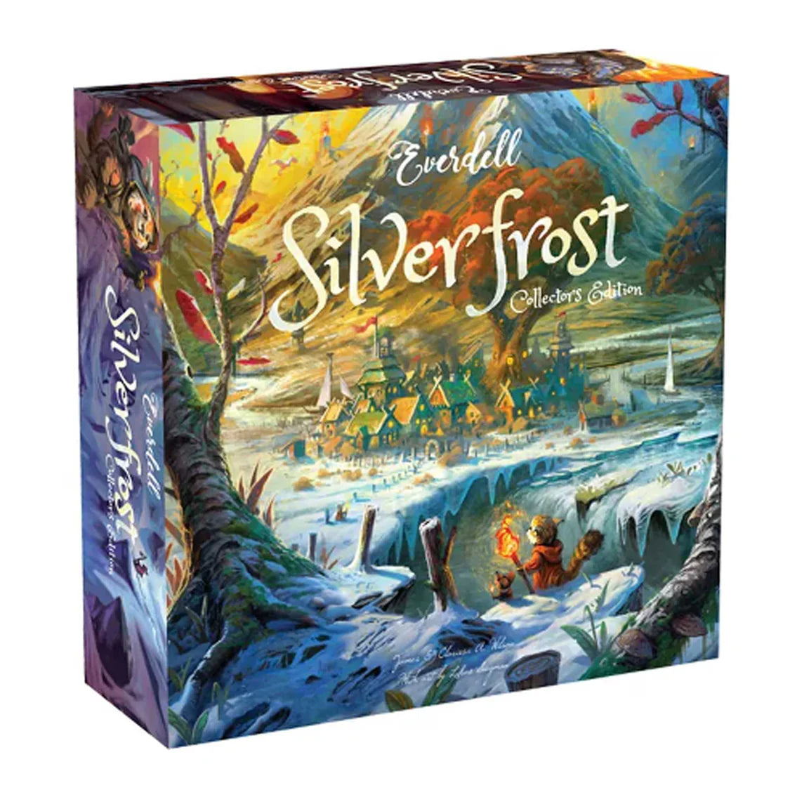 Everdell Board Game: Silverfrost Wooden Mountain - Clownfish Games