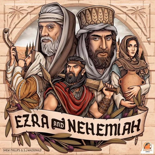 Ezra and Nehemiah Board Game - Clownfish Games