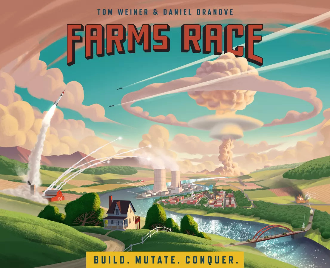 Farms Race Board Game - Clownfish Games