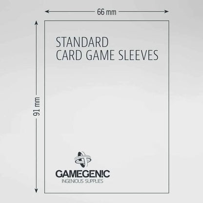 PRIME Standard Card Game Sleeves: 66 x 91 mm (50) - Clownfish Games