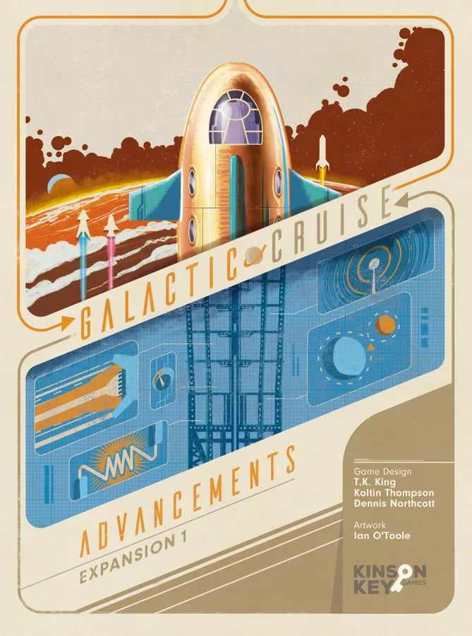 Galactic Cruise Advancements Board Game Expansion - Clownfish Games