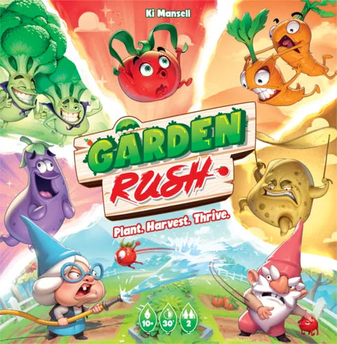 Garden Rush Board Game - Clownfish Games