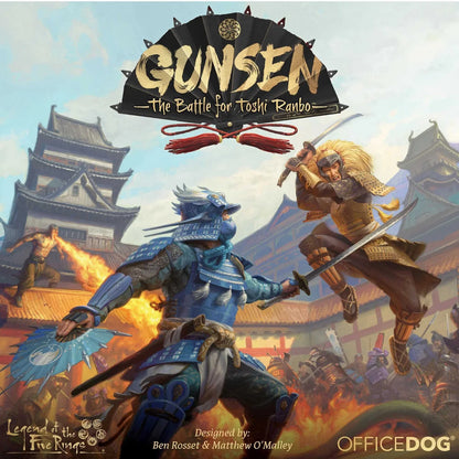 Gunsen: The Battle for Toshi Ranbo Board Game