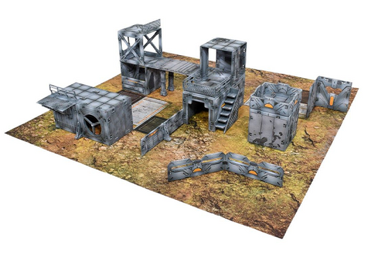 Halo Flashpoint: Deluxe Buildable 3D Terrain Set
