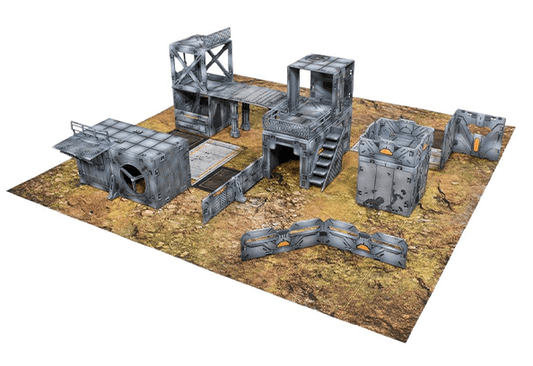 Halo Flashpoint: Deluxe Buildable 3D Terrain Set - Clownfish Games