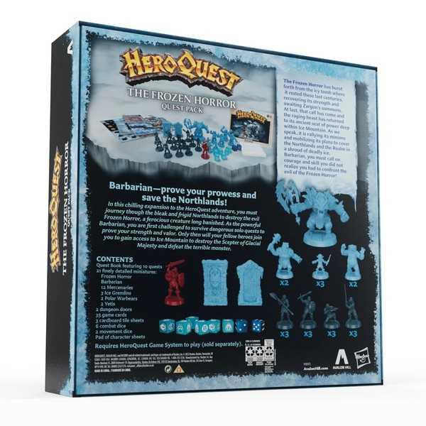 HeroQuest The Frozen Horror Expansion - Clownfish Games