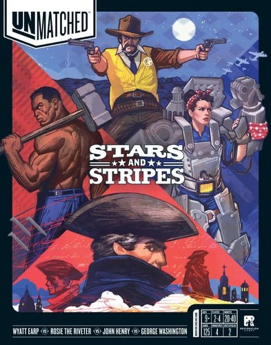 Unmatched Board Game: Stars and Stripes