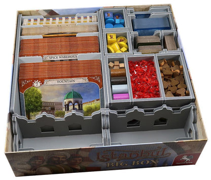 Istanbul And Istanbul Big Box Folded Space Insert (V2) - Clownfish Games