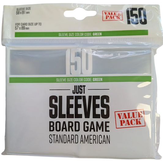 Just Sleeves Standard American Value Pack - Clownfish Games