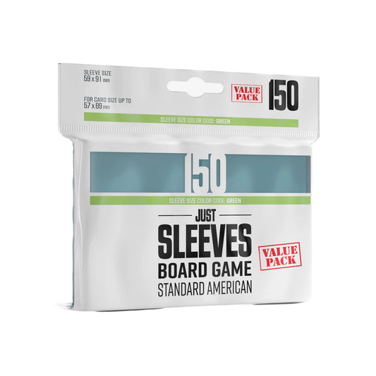 Just Sleeves Standard American - Clownfish Games