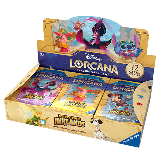 Disney Lorcana TCG - Booster Pack Box (24pc) - Set 3 Into the Inklands - Clownfish Games