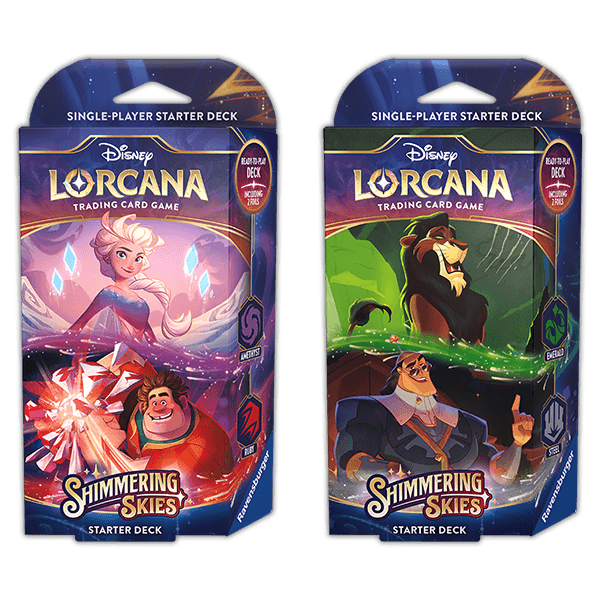 Lorcana Set 5 Shimmering Skies Starter Deck Elsa & Wreck-it-Ralph - Clownfish Games